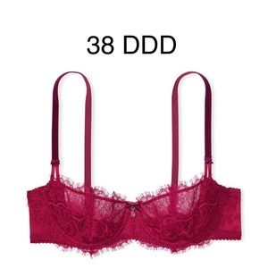 Victoria Secret - DREAM ANGELS
Wicked Unlined Lace & Velvet Balconette Bra -NEW